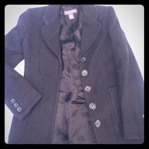 Banana Republic wool lady coat, Black